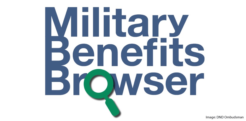 Benefits Browser makes it easy to browse potential benefits for Transitioning Military Members