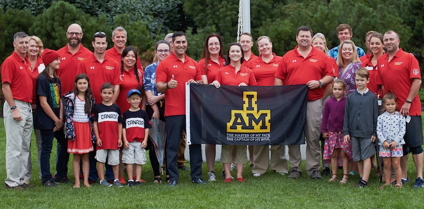Invictus Games Flag raised on Parliament Hill for Fly the Flag Day