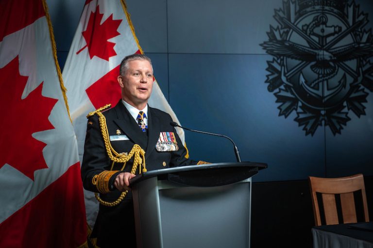 Admiral Art McDonald appointed 20th Chief of the Defence Staff